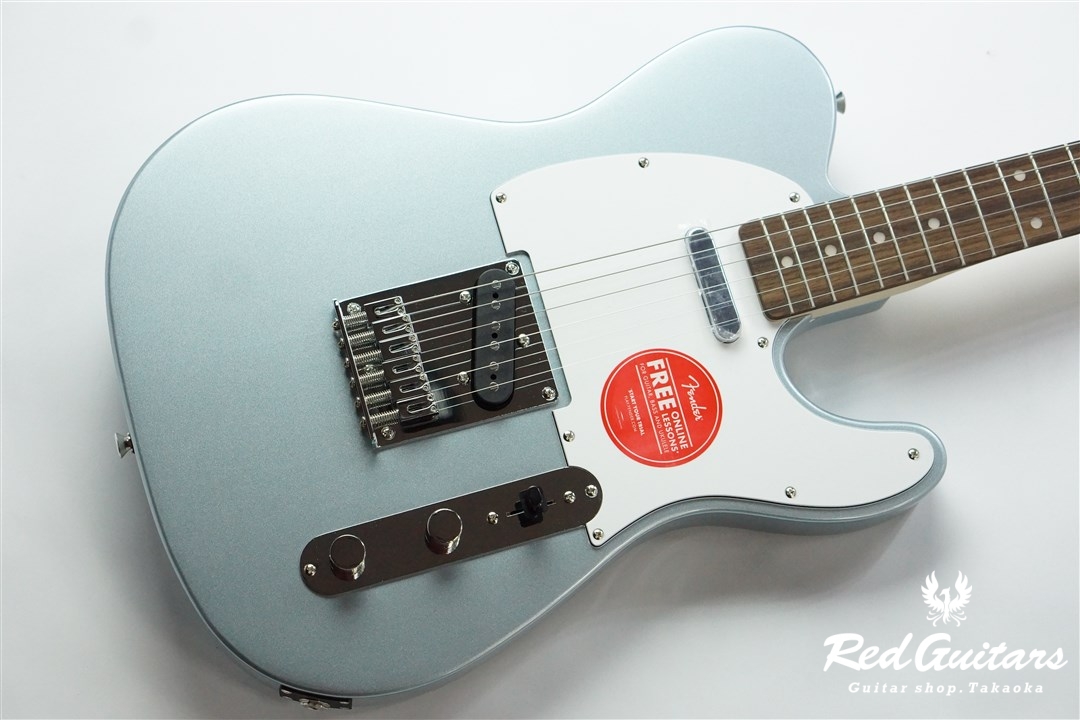 Squier by Fender AFFINITY SERIES TELECASTER - Slick Silver | Red